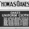 Thomas Oakes Co  - detail